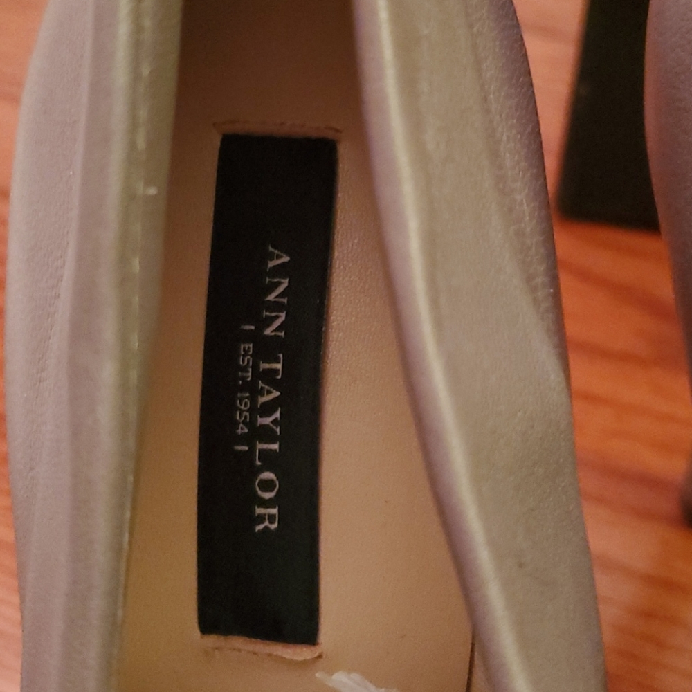 Ann Taylor Taupe Ankle Booties - Picture 6 of 10